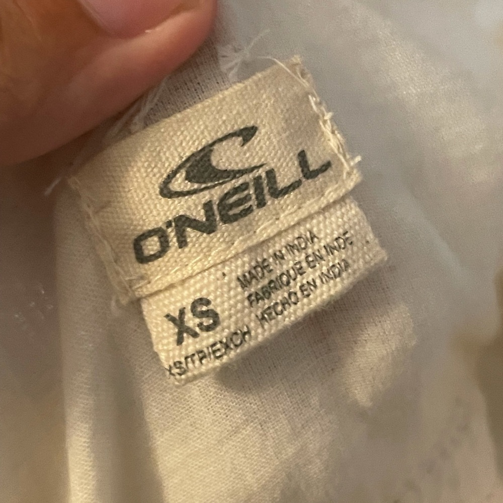 O’Neill tiered cream cotton sun dress - Picture 4 of 6